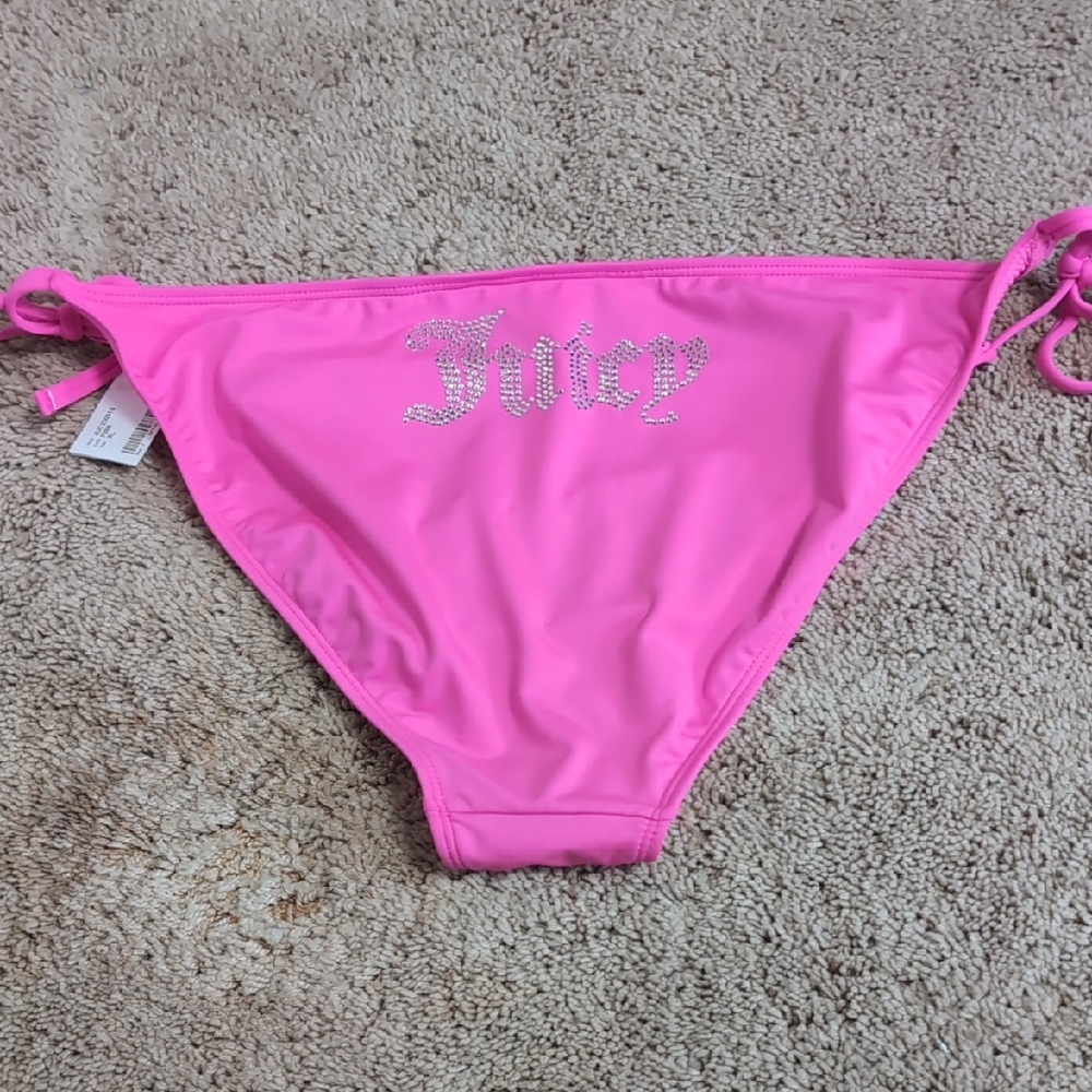 Juicy Couture Vibrant Pink Bikini Bottom